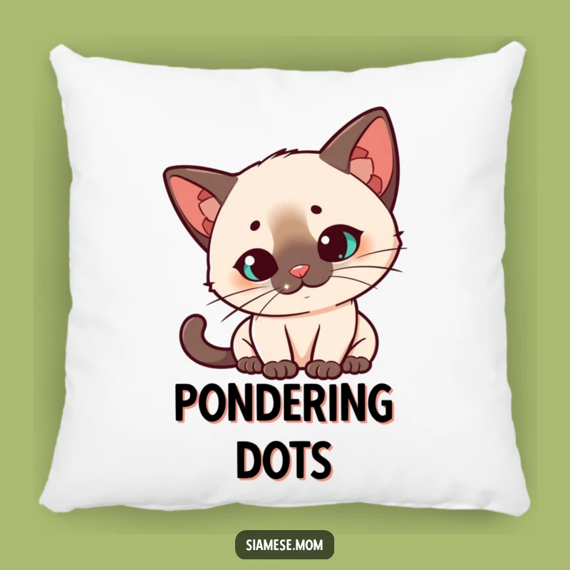 Funny Kawaii Siamese Cat Pillow: Cozy Fascination, Comfy Funny Gift!