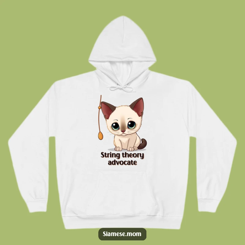 Funny Siamese Cat Hoodie: Cozy & Comical - Perfect Funny Gift for Cat Fanatics!