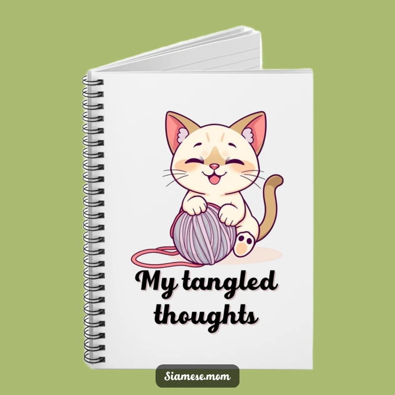 Funny Siamese Cat Notebook: Jot Down Ideas - Stylish & Fun!