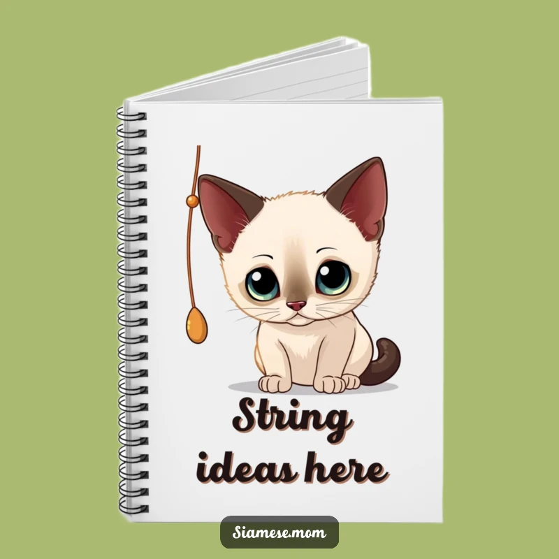 Funny Siamese Cat Notebook: Jot Down Ideas with Feline Charm - Perfect Gift!
