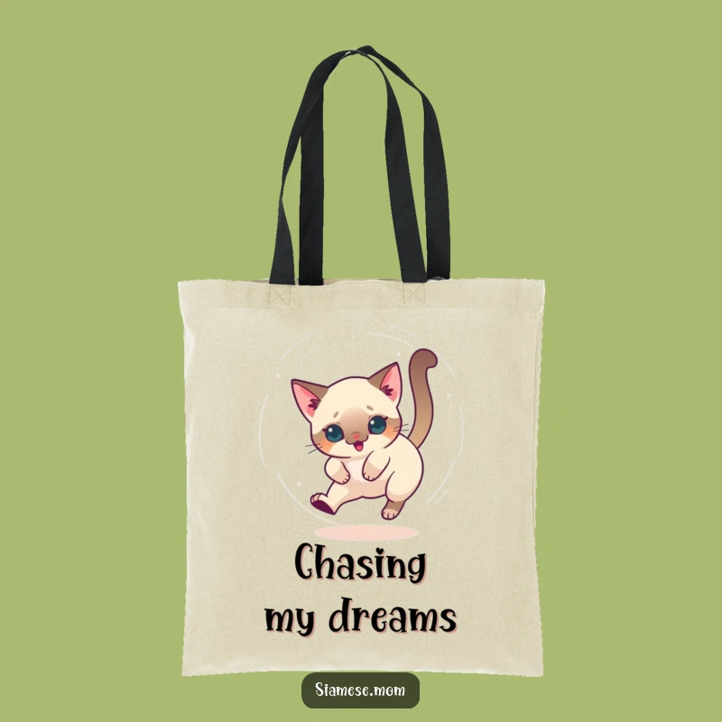 Funny Dizzy Siamese Cat Tote Bag - Carry Your Fun Anywhere